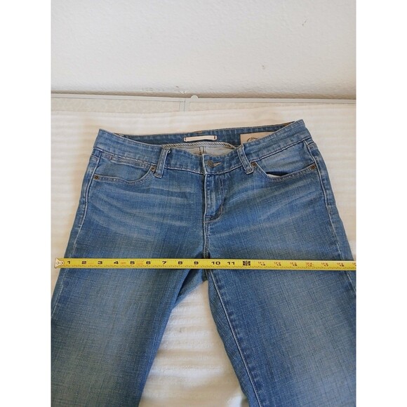 Gap Jeans Womens 8R Blue Flare Limited Edition Medium Wash Stretch Denim Hipster - Picture 8 of 16